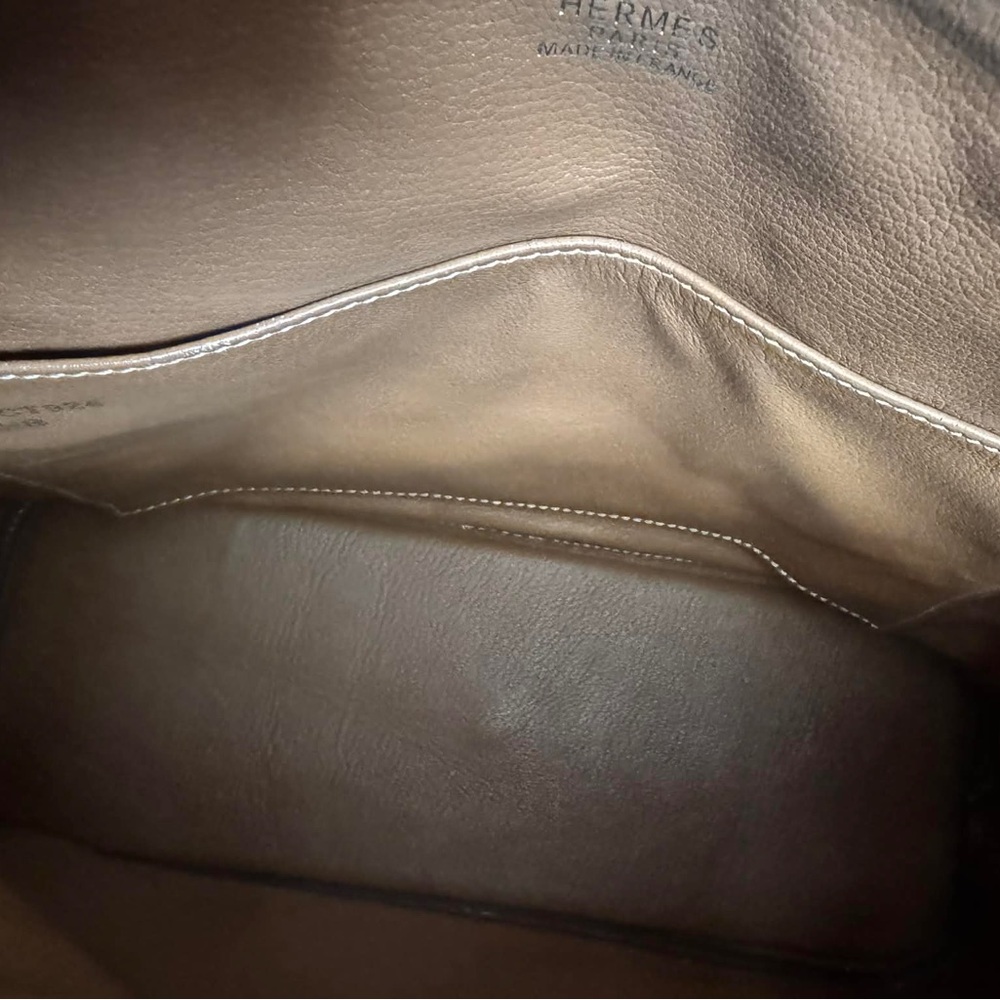 VINTAGE Bolide Hermes Tan Leather Satchel - Picture 6 of 16